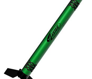 Estes Green Alien Crayon Rocket RTF D-ES1101